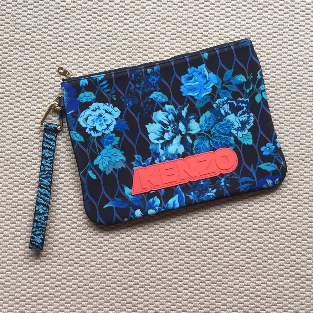 Kenzo x H&M printed clutch